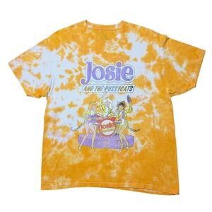 Josie and the Pussycats Y2K Popcorn Butter Tie Dye Archie Comics Graphic T-shirt